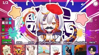 🔴 【GARTIC PHONE】TRY VẼ CỰC HARD, HỌA &Iacute;T SĨ NHIỀU 🐙🎨✏️ | TẾU TẾU | FRAMERS