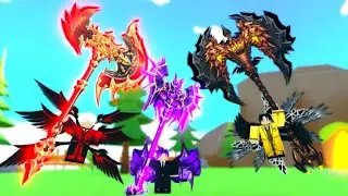 Playing Roblox 🌴🪓 Magic Woodcutter Simulator Part 2