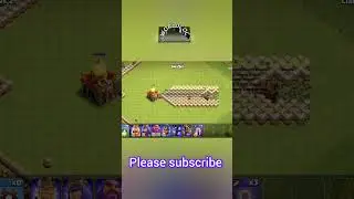 Clash of clans log launcher #clashofclans #cocshorts #loglauncher #shorts #shortvideo #short
