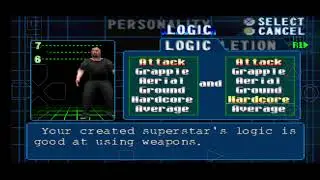 WWF Smackdown! (PS1) Pre-Season Mode walkthrough part 1 vs Al Snow