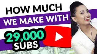 How Much Money Our Youtube Channel Makes 2020 (With 29,000 Subscribers) 💵💰💵