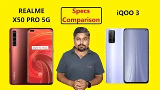 Realme X50 Pro 5G vs iQOO 3 | Specs Comparison - [HINDI]