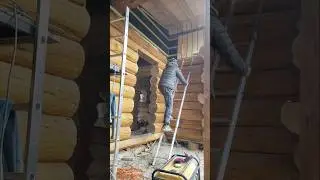 pose du bardage #cabane #wood #offgrid #woodworking