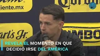 &Aacute;lvaro Fidalgo revela cu&aacute;ndo y por qu&eacute; tom&oacute; la decisi&oacute;n de irse del Am&eacute;rica