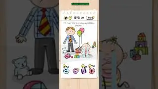 BRAIN TEST LEVEL 139 WALKTHROUGH WITH COMMENTARY