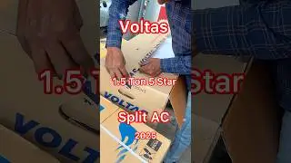 Voltas 1.5 Ton 5 star split Ac 2025 #bestdeals #airconditioner #buyac #dualcool #acunit