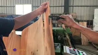 5' Log Core Rotary Veneer Lathe (Spindleless Lathe) | Plywood Machinery | HONG SHING MACHINERY