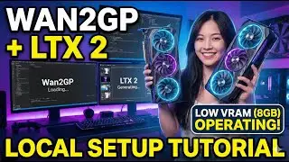 Run LTX 2 + Wan2GP Locally (Minimal 8GB VRAM Setup Guide)