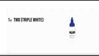 Dynamic Triple White Tattoo Ink 1 oz &ndash; Ultra-Bright, Smooth & Long-Lasting White Pigment