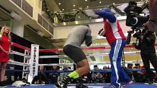 TUREANO JOHNSON DOES MITTS BARE HANDED