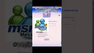 lembra do MSN? 😄✅ #humor #anos2000 #shorts #nostalgico #msn