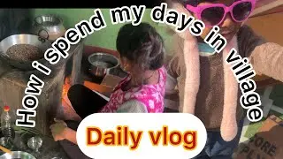 Gao mai yese bita mera din 🥰#paramedical #villagevlog 