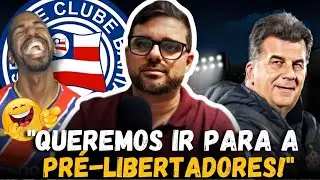 😂PRÉ-LIBERTADORES É SONHO… JOGAR BEM O BAIANO É A REALIDADE DO VITÓRIA