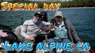 LAKE ALPINE, CA Special day on the water