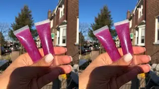 Step by Step: How to make Light Purple Lipgloss 💋💜