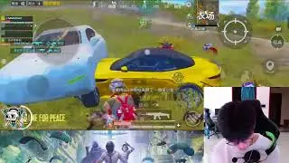 Pro Squad Rushed us with Lamborgini | Game for Peace #pubg #tcsuk #lgdcheng #tcwyy #pel