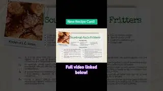 Apple Fritters Recipe. #breakfast #recipe #cooking #food #foodshorts #lcjensen #kitchen #donuts