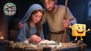 🎄 Baa Baa Baa Christmas! 🐑 | Fun Christian Christmas Song for Kids | Tiny Heroes Anthems