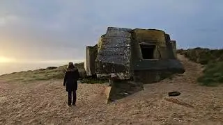 German Pillbox Near Utah Beach, Normandy