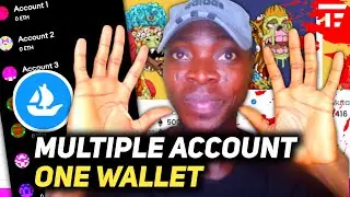 How to Create Multiple Opensea Account on Single Wallet | NFT Account Setup for Beginners.