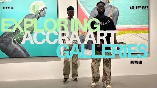 Exploring Accra art galleries pt1
