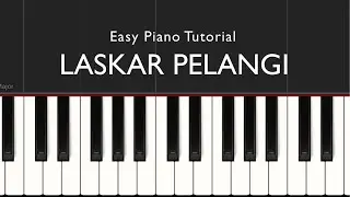 Laskar Pelangi - Nidji | Easy Piano Tutorial