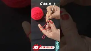 Chain,Slip Knot,Single Crochet