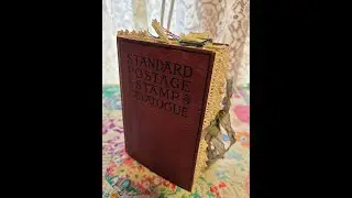March 17, 2021 - Antique Standard Postage Stamp Catalogue book made into a beautiful junk journal