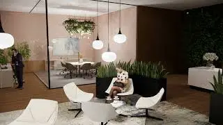 Envision Your Ideal Workspace: A 3D Tour of a Modern Office