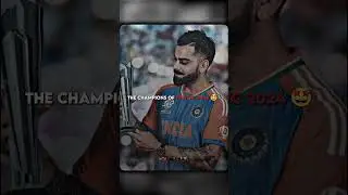 Champions of T20 WC 2024 🇮🇳🤩 | #cricket #sg #t20worldcup