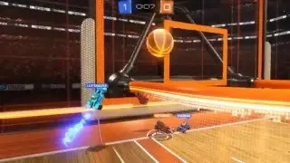 Rocket League Backflip Dunk ✌✌ - New Hoops mode