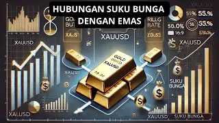 HUBUNGAN ANTARA SUKU BUNGA DENGAN XAUUSD | #strategi #trading #forex