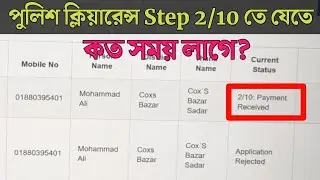How many days after applying for police clearance does it go to the 2nd step || Police Clearance ...