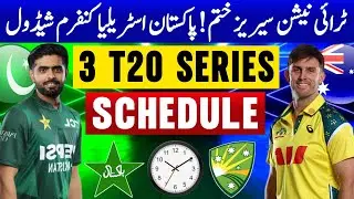 Pakistan Vs Australia T20 Series Schedule 2025/26 | Pakistan vs Australia Series Schedule 2026