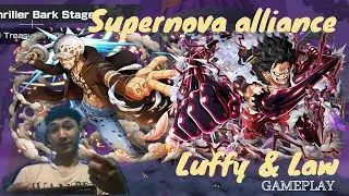 Trafalgar Law & Monkey D. Luffy | One Piece Bounty Rush | Party Surgeon of Death & Gear 4 Snake Man
