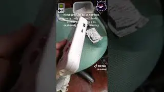Restauraci&oacute;n de la carcasa original, reparaci&oacute;n de l&iacute;neas en display #gameboy #nintendo