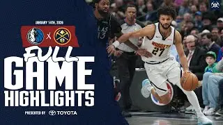 Denver Nuggets WIN vs. Dallas Mavericks Highlights | Toyota Game Recap 📺