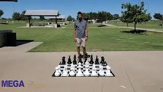 MegaChess 16 Inch Giant Chess Set