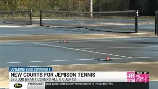 Mae Jemison high school tennis courts set to be re-surfaced