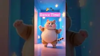 🎉🐾 Puffy Cat Dance Time!