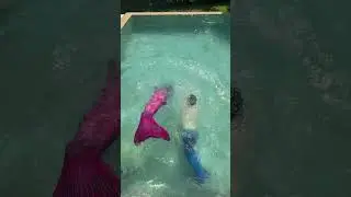 Meerjungfrau spielen😂