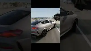 Crashes moment #1-BeamNG Drive #shorts #bmw #crazy #beamng