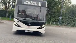 Carolean Coaches Enviro 200mmc Bus Route 41 Friar Park YX74 0GD