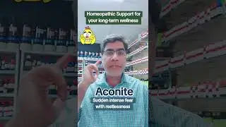 Aconite #aconite #panicattack #anxietyrelief #restlessness #naturalfirstaid #homeopathy #holistic