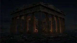 [8HR] Rain on the Acropolis of Athens,432 BC|Ancient Greece Historical Ambience (ASMR, Sleep, Study)