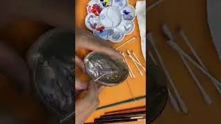 Epoxy DIY ：fish trapped in oyster shell