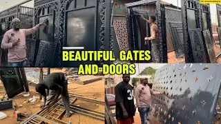 LATEST PRICES OF VARIOUS WROUGHT IRON&STEEL GATES TANK STAND HANDRAIL BULLETPROOF DOORS DELIVERY NW.