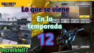 Lo que se viene en esta temporada 12!!💯|CODM|Danny Owo