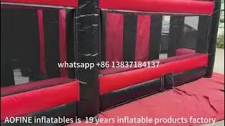 Interactive Inflatable Maze Game
