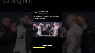 Dustin vs Islam Verbal Fight! 🤯 #unsocialmindset #ufc #dustinpoirier #islammakhachev